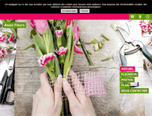 Tablet Screenshot of anais-fleurs.fr